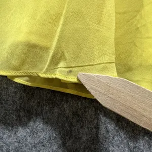 Papaya Yellow Sleeveless Lace Back‎ Cutout Mini Dress 20369D Small NWT thumbnail 6