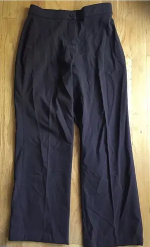 Coldwater Creek Petite Brown Dress Pants 4P thumbnail 1