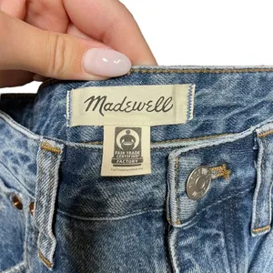 Madewell The Dadjean Destroyed‎ Edition Jeans Dustin Wash Size 27 thumbnail 9