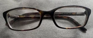Burberry B2073 3002 Tortoise Eyeglass Frames Made in Italy 53-16-135 Vintage thumbnail 1