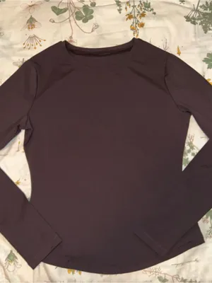 CSB Form Lite Long Sleeve Top Brown Size XL thumbnail 4