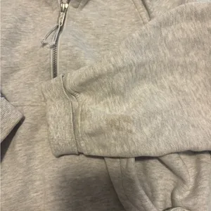 lululemon athletica Gray scuba half zip thumbnail 3