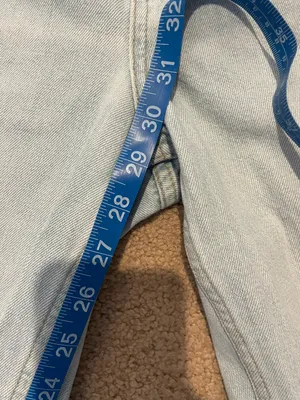 Top Shop light wash Straight Leg Jeans thumbnail 10
