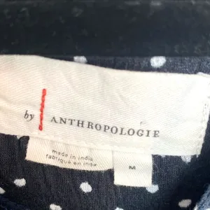 Anthropologie Nia Polka Dot Sleeveless Tunic Top Womens M Babydoll Blouse Preppy thumbnail 7