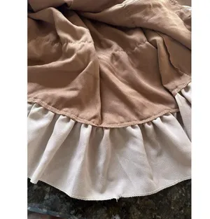 Vintage Princess Lolita A-Line Dress Fairy Balloon Sleeve Pearls Party Costume S thumbnail 6