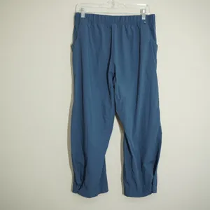 Mountain Hardwear Women's Size Medium Hiking Pants Capri Blue Dynama Ripstop thumbnail 4