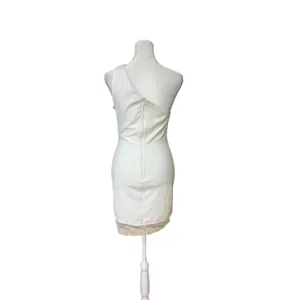 Windsor White Bodycon Mini Dress Women Medium thumbnail 2