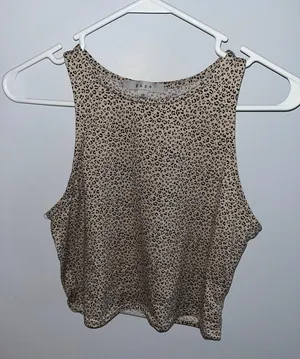 Cheetah Halter Tank Multi thumbnail 1