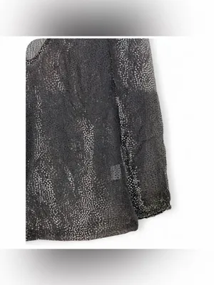 NWT ModCloth Women’s New Sheer's Eve Velvet Dot V-Neck Long Sleeve Top Size M thumbnail 9