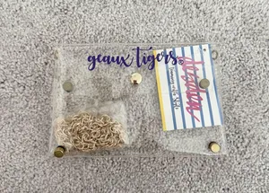 Boutique Clear purse thumbnail 1