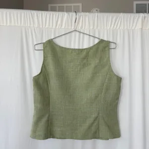 90s Vintage Sag Harbor Sleeveless Top Petite 10 Minimalist Preppy Fall Coquette thumbnail 2