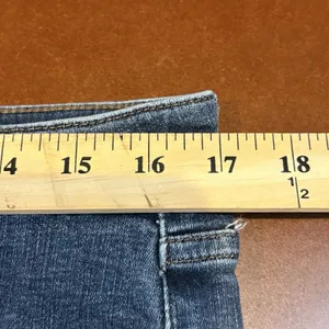 Pistola High‎ Rise Jean Medium Wash Stretch Skinny 32 Ladies Casual Cropped thumbnail 7