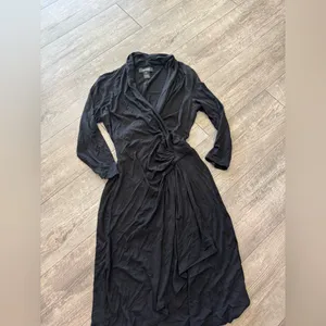 Karen Kane Black Long Sleeve Dress thumbnail 7