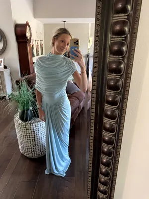 Miss Rosier Formal Dress Blue Size XXS thumbnail 3