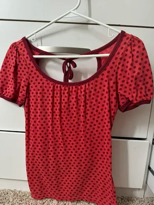 Aeropostale Polkadot Blouse thumbnail 1
