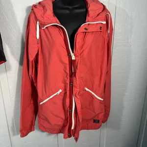 ABERCROMBIE & FITCH WIND & WATER RESISTANT HOODED FULL ZIP JACKET Size X… thumbnail 4