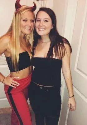 Urban Outfitters Black crop top thumbnail 2