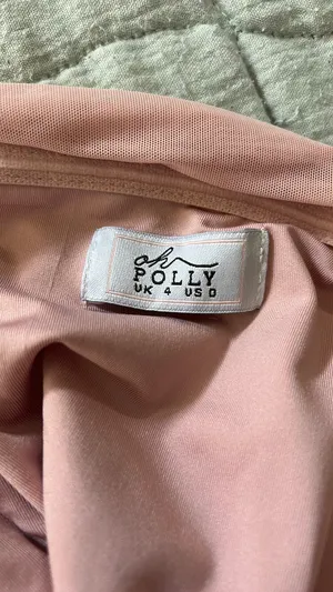 Oh Polly Asymmetric Single Sleeve Mini Dress In Mauve thumbnail 6