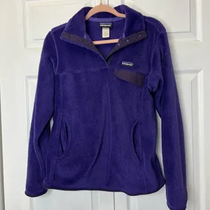 Patagonia retool snap T fleece‎ purple women’s medium thumbnail 2
