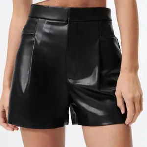 ZARA Leather Shorts Faux thumbnail 1