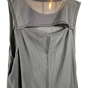 Lululemon Sculpt Tank Top Womens 6 8 Medium Black Mesh Back Cutout Run Training thumbnail 8