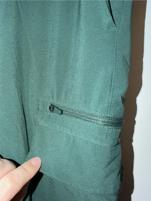 Women's Dark Green Cargo Jogger Pants/ scrub pants thumbnail 7