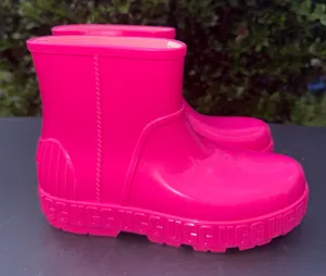 UGG Drizlita Taffy Pink Rain Boot Women’s Size 6 thumbnail 1