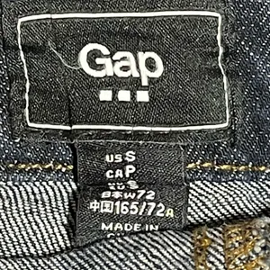 Gap Factory Store Indigo Denim Overalls, Size Small thumbnail 7