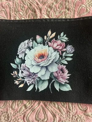 & Other Stories Makeup & Accessories Small Canvas Zipper Bag Size 5.1 by 8.3 inches NWT thumbnail 2
