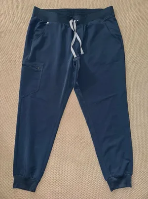 Figs Women's Zamora Teal Skinny Jogger Scrub Pants Size X-Large‎ thumbnail 1