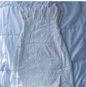 Peppermayo white linen mini dress new with tags 🤍 day in Versailles thumbnail 3