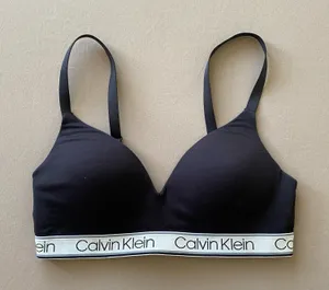 Calvin Klein Logo Wireless Bra thumbnail 1