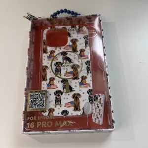 XO Poppy Freedom Dachshund Patriotic MagSafe Case iPhone 16 Pro Max New thumbnail 2