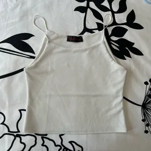 Candy Crush White Cropped Camisole thumbnail 1