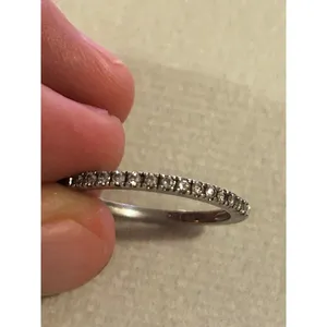Ring band 925 sterling silver unique cute size 7 thumbnail 4