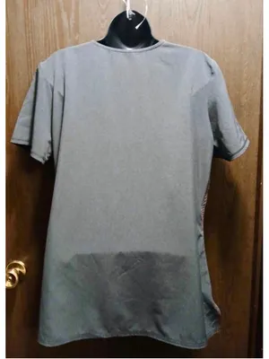 Scrubstar Women's Scrub Top Grey V-Neck Ethical Fabric Size M. INV669 A7 thumbnail 8