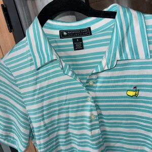 Masters Magnolia Lane Collection polo embroidered shirt collar golf augusta thumbnail 2