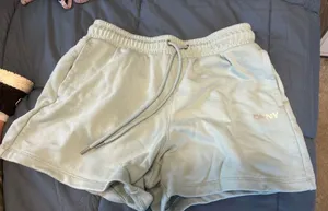 Blue DKNY sweat shorts thumbnail 1