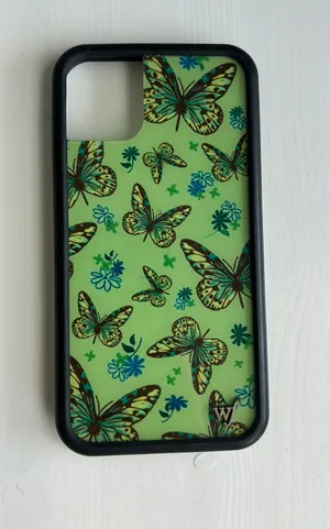 Green Butterfly Wildflower Case thumbnail 1