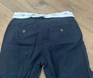 Emiol Low Rose Fold Over Pants Black Size 25 thumbnail 2