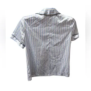 LYANER / stripe Silk Satin Pajamas p20 thumbnail 2