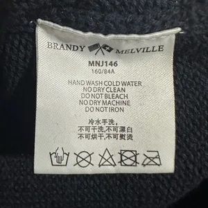 Brandy Melville Blue Sweater Vest Top O/S thumbnail 4