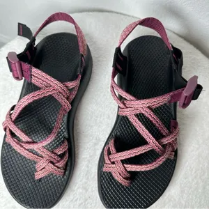 Chaco ZX/2 Sport Sandals Women's 6 Pink Wave Print J105500 hiking water thumbnail 7