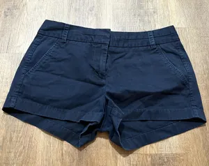 J.Crew Navy Blue Chino Shorts thumbnail 1