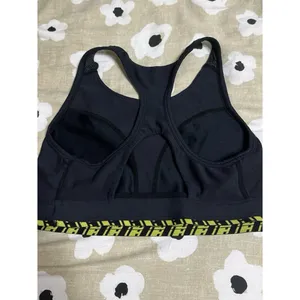Hoka Black Sports Bra thumbnail 3