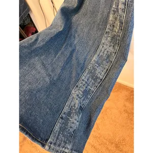 Old Navy Extra High Rise Wide Leg Denim Secret Pockets Jeans Size 12 thumbnail 6
