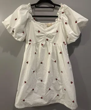 Altar'd State Embroidered Cherry Dress thumbnail 1