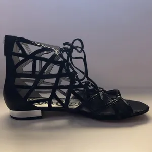 Sam Edelman Black‎ Denver Flat Sandals thumbnail 9