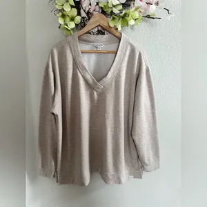 Orvis woman’s V-neck sweater size XL thumbnail 4