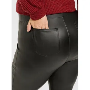 Torrid Pants Women's‎ Size 2X Signature Waist Faux Leather Slim Boot Legging thumbnail 3